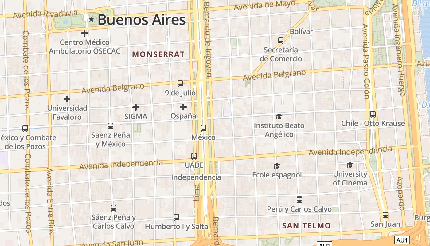 map